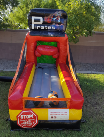 inflatable basketball