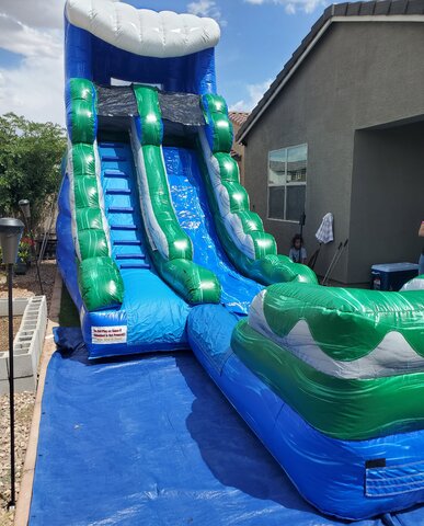Ocean Wave Water Slide