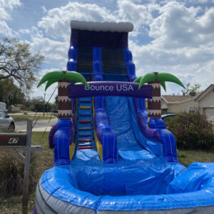 Purple Rain Water slide 22 Feet