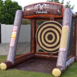 New! Inflatable Axe Throwing