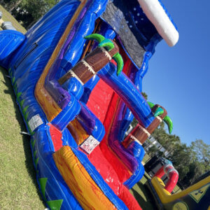 Blue Rush water slide
