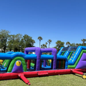 65 feet Purple Rush Obstacle Course