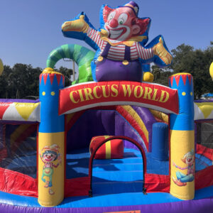 Circus World bounce house