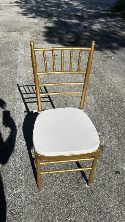 Chiavari Gold chairs