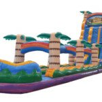 27′ Tiki Plunge Dual Lane w/ Slip n Slide
